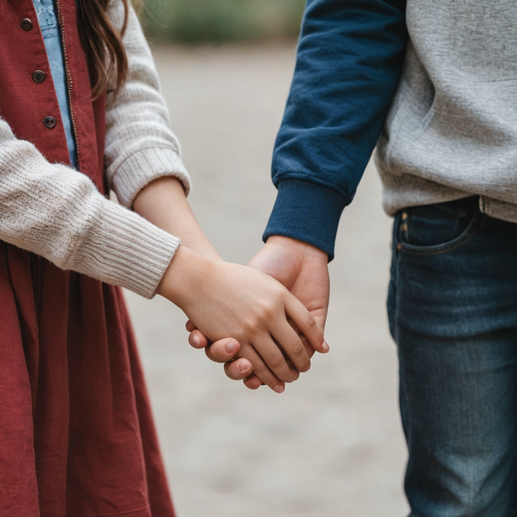 بنت وولد ماسكين ايد بعض - بيكاسو الخليج | Gulf Picasso