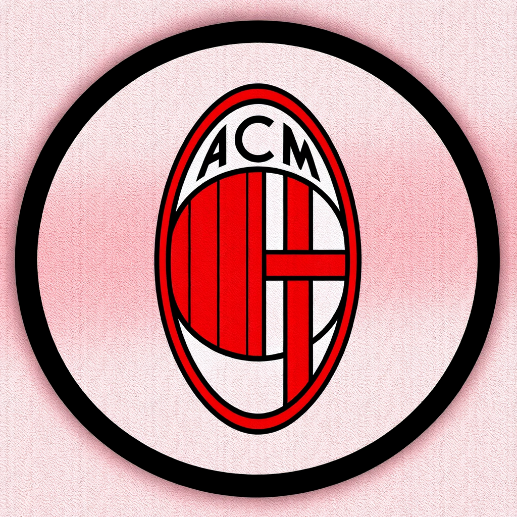 شعار نادي ايسي ميلان على شكل علم العراق