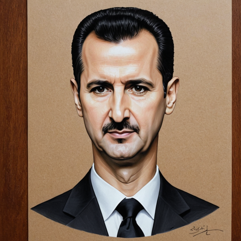 ارسم لي بشار الاسد على شكل حيوان