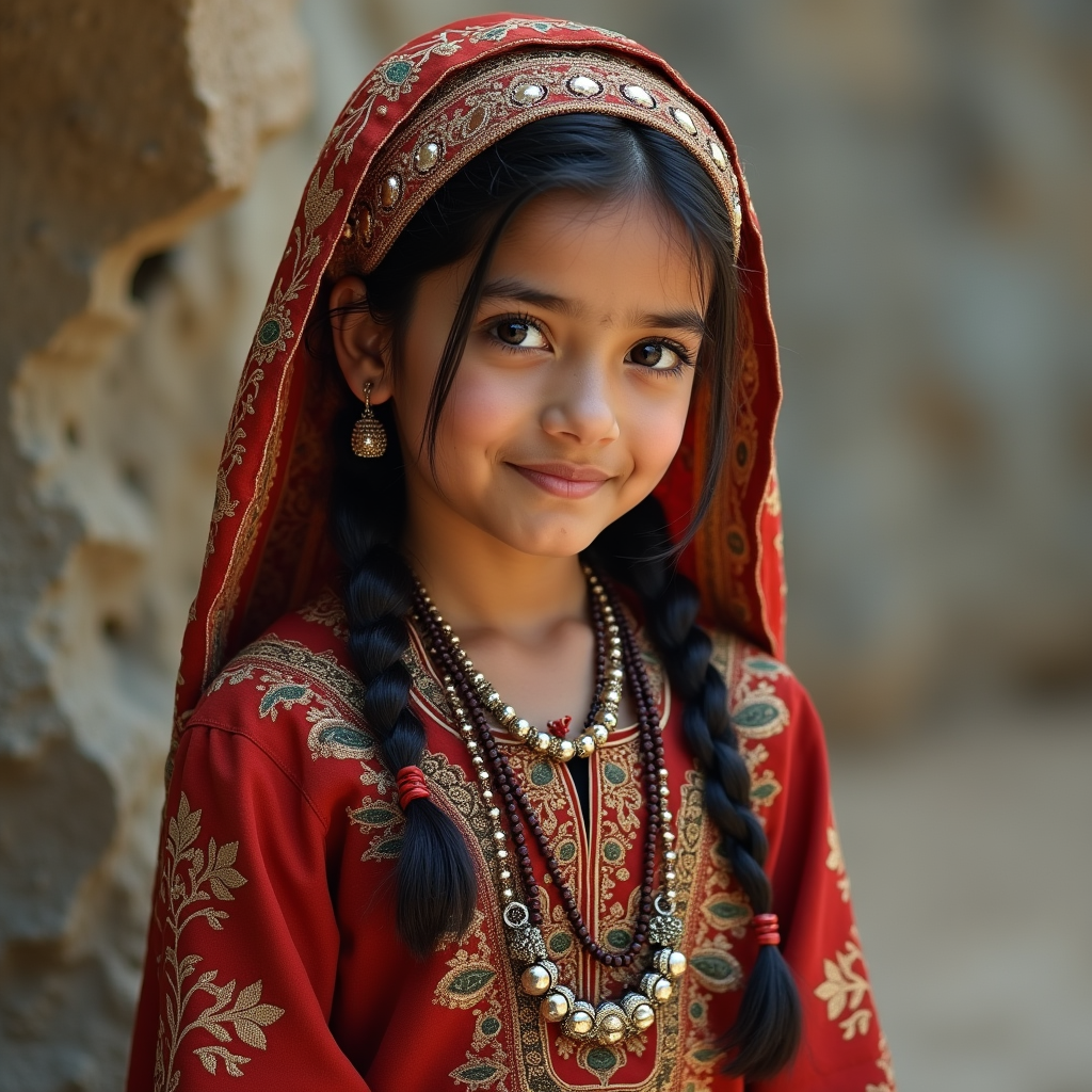 Girl in falaka - Gulf Picasso | بيكاسو الخليج