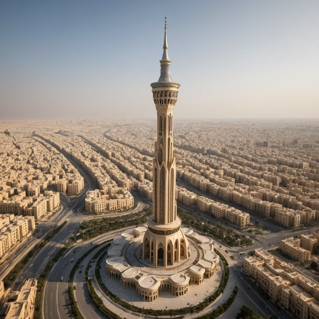 تصميم يجمع بين برجين متجاورين، - بيكاسو الخليج | Gulf Picasso